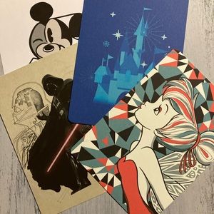 Disney postcards